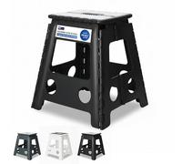 MY DIY Folding Step Stool 15 Inch (39cm) Lightweight Heavy Duty Strong Plastic Stool For Kids & Adults With Easy Carry Handle 150KG Weight Capacity Portable Footstool