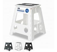 MY DIY Folding Step Stool 15 Inch (39cm) Lightweight Heavy Duty Strong Plastic Stool For Kids & Adults With Easy Carry Handle 150KG Weight Capacity Portable Footstool