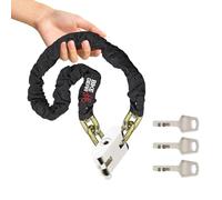 My DIY Heavy-Duty High-Security Bike Chain Lock - 1.8M Stainless Steel Anti-Theft Chain Lock for Bicycles, Motorbikes, Scooters & Mobility Scooters with Waterproof Cover & 3 Keys