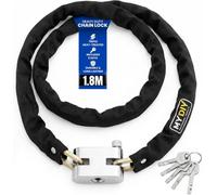 My DIY PROFESSIONAL PRODUCTS Bicycle Chain Lock 1.8M Cable With 3 Secure Keys Heavy Duty Lightweight Bicycle Security Steel Padlock Wear-Resistant Protective