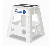 My DIY PROFESSIONAL PRODUCTS Folding Step Stool 15 Inch Lightweight Heavy Duty Strong Plastic Stool Easy Carry Handle 150Kg Weight Capacity Portable Footstool