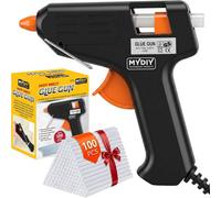 My DIY PROFESSIONAL PRODUCTS Hot Glue Gun With 100X 7mm Glue Gun Sticks Safety Stand Diy Glue Gun Anti Drip Nozzle Mini Melt Gun 10W Energy Efficient