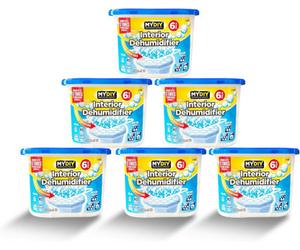 My DIY PROFESSIONAL PRODUCTS Interior Dehumidifiers 5 Pack 500Ml Condensation Remover Moisture Damp Absorber Dehumidifiers Helps Stop Damp Mould Mildew