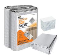 My DIY PROFESSIONAL PRODUCTS Radiator Insulation Foil Sheet 1000X60Cm Reflective Thermal Foil Water Resistant Uv-Resistant