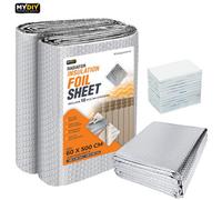 My DIY PROFESSIONAL PRODUCTS Radiator Reflective Foil Insulation 36 Energy-Saving Heat Reflector, Cut-To-Size For All Radiators, Reduces Heat Loss 60Cm X 5M