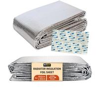 My DIY PROFESSIONAL PRODUCTS Radiator Reflector Foil Sheets 10M Water-Resistant Uv Resistant Energy Saving Heat Reflection 1000X60Cm