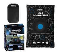 My DIY PROFESSIONAL PRODUCTS Reusable Car Dehumidifier Bag 500G Moisture Absorber With Color Changing Indicator Non Slip Mat Rechargeable In Microwave