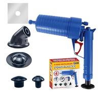 My DIY Toilet Plunger Multi Drain Air Plunger Kitchen Sink Unblocker High Pressure Air Plunger Drain Blaster Gun Plunger for Toilets Sink Bathroom Shower Kitchen Pipe Floor Drain Sewer