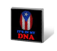 My DNA PuertoRico1 Flag Novelty Metal Badge 1″ Brooch Pin Clothes Hat Bag Tie Accessories Decor
