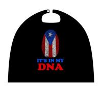 My DNA1 PuertoRico1 Flag Cute Halloween Cape | Novelty Stylish Dress-Up Capes Costume for Party Holiday
