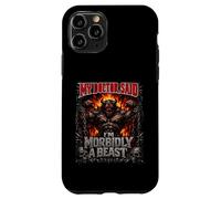 My Doctor Said I'm Morbidly A Beast Funny Monster Skull Joke Case for iPhone 11 Pro