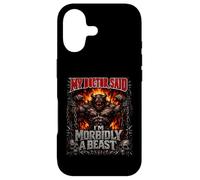 My Doctor Said I'm Morbidly A Beast Funny Monster Skull Joke Case for iPhone 17