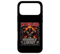 My Doctor Said I'm Morbidly A Beast Funny Monster Skull Joke Case for iPhone 17 Pro Max