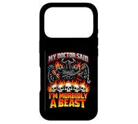 My Doctor Said I'm Morbidly A Beast Funny Skull Bodybuilding Case for iPhone 17 Pro