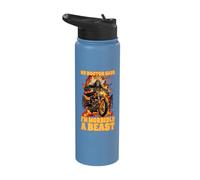 My Doctor Says I'm Morbidly A Beast Stainless Steel Insulated Water Bottle