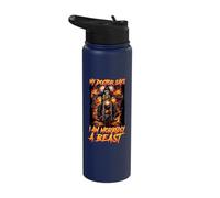 My Doctor Says I'm Morbidly A Beast Stainless Steel Insulated Water Bottle