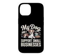 My Dog And I Support Small Businesses Pet Owner Hobby Case for iPhone 14