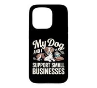 My Dog And I Support Small Businesses Pet Owner Hobby Case for iPhone 15 Pro