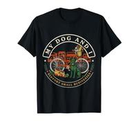 My Dog and I Support Small Businesses |- T-Shirt