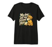 My Dog Ate My Lesson Plan Funny Teacher Premium T-Shirt