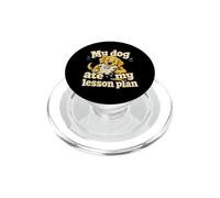 My Dog Ate My Lesson Plan Teacher Humor PopSockets PopGrip for MagSafe