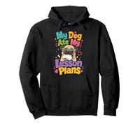 My Dog Ate My Lesson Plans - Pug Teacher Pullover Hoodie