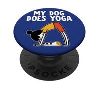 MY DOG DOES YOGA PopSockets Adhesive PopGrip