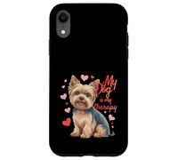 My Dog Is Therapy Yorkshire Terrier Lover Case for iPhone XR