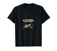 My Dog Knows I'm Still Deciding Scent Work Handler Value Graphic T-Shirt, Men, Black, S