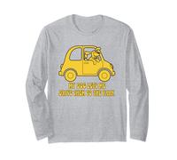 My Dog Lets Me Drive Them to The Park Funny Pet Humor Long Sleeve T-Shirt