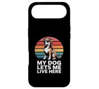 My Dog Lets Me Live Here Dog Owner Case for iPhone Air