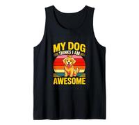 My Dog Thinks Funny Dog Lover Tank Top