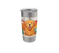 My Dog Thinks I'm Always in The Kitchen Stainless Steel Insulated Tumbler