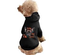 My Dog Thinks Im Cool Pet Parent Dog Lover Dog Hoodie Printed Funny Winter Dog Sweatshirt Cat Hooded Puppy Outfit Cute Costume for Small Medium Large Dogs and Cats Pets
