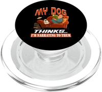 My dog thinks I'm narrating to them PopSockets PopGrip for MagSafe