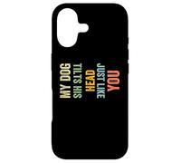My Dog Tilts His Head Just Like You Funny Dog Case for iPhone 17