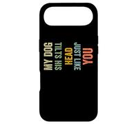 My Dog Tilts His Head Just Like You Funny Dog Case for iPhone Air