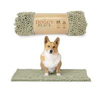 My Doggy Place - Ultra Absorbent Microfiber Dog Door Mat, Durable, Quick Drying, Washable, Prevent Mud Dirt, Keep Your House Clean (Oatmeal, Medium) - 78 x 50 cm