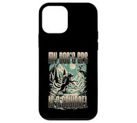 My Dogs GPS Is A Squirrel Funny Hiking Camping Dog Lover Case for iPhone 12 mini