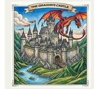 My Dragon Castle Giant Puzzle Coloring Book: 10 Connectable Pages for Kids: DIY Wall Art Mural: Cut, Color, & Create a 10-Piece Poster - KDP's Best Price