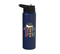 My Dragon Tilts It´s Head Just Like You Do Bearded Dragon Stainless Steel Insulated Water Bottle