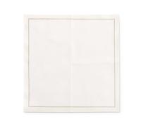 MY DRAP Pack of 30 Fabric Napkins | 20 x 20 cm | Napkins for Events, Caterings, Restaurants | 100% Cotton | Reusable | Ecru | Pack of Napkins, SD1920-A01-P06D