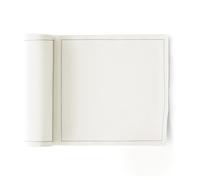 My Drap Reusable Napkins, Cloth Napkin - 100 Pieces of 15 x 15 cm, 100% Cotton, Ecru, Square, Solid, Roll Format, Pre-Cut Units, Machine Washable