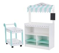 Teamson Kids Dessert Stand My Dream Bakery Shop TD-13003A White/Mint One Size