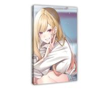 My Dress-Up Darling Anime Girl Canvas Poster Wall Art Decor Print Picture Paintings for Living Room Bedroom Decoration Frame: 12x18inch(30x45cm)