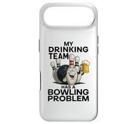 My Drinking Team Has A Bowling Problem Funny Beer Bowler Pin Case for iPhone Air