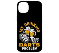 My Drinking Team Has A Darts Problem Beer Funny Darts Player Case for iPhone 14 Plus