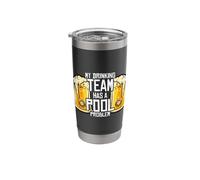 My Drinking Team Has A Pool Problem Billard Pool Snooker Stainless Steel Insulated Tumbler