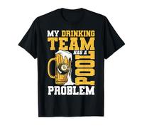My Drinking Team Has A Pool Problem Pool Billiard 8-Ball T-Shirt