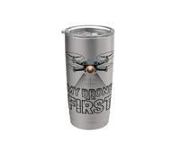 My Drone Saw You First Funny Drone Pilot Stainless Steel Insulated Tumbler